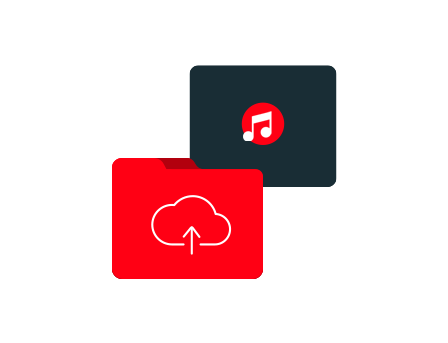 Icona di una nota musicale per accedere alla libreria audio